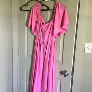 A New Day open/tie back dress